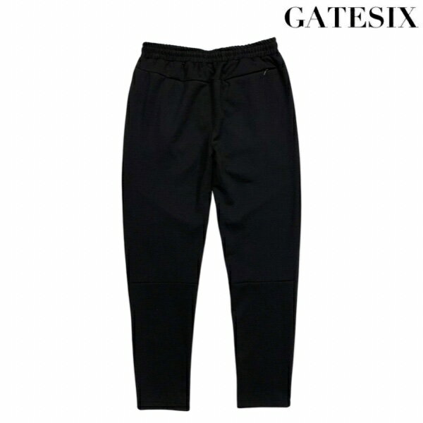 【SALE】GATESIX ゲートシックス 「Punch Stretch Slim Pants BLACK」M/L/XL ポンチ スリムジョガーパンツ セットアップパンツ スリムスウェットパンツ モード ストリート スポーティー メンズ レディース ユニセックス スポーツ セレカジ スポカジ 送料無料 2022新作