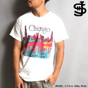 【BIGSALE】JACKSON MATISSE ジャクソンマティス 「Souvenir Chicago S/S Tee」2022SS Colletion スーベニアシリーズ シカゴ プリントTシャツ HAITI製 アートデザイン メンズ ユニセックス スケーター ストリート アメカジ 送料無料 正規取扱販売店 2022年 春夏新作