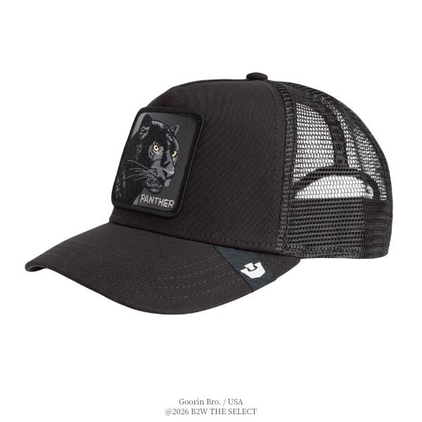 Rakuten - Goorin Bros. / グーリン ブラザーズ「Black Panther Trucker VOID」ブラック パンサー ブラック 黒 キャップ 帽子 メッシュキャップ 刺繍 ワッペン メンズ レディース 男女兼用 スポーツ アウトドア 旅行 ストリート プレゼント