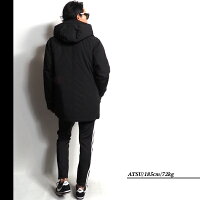 DEMILY(デミリー) 2ラインZIPパンツ メンズ 2018秋冬新作 トラックパンツ サイドラインパンツ ブラック×ホワイト M/L/XL【あす楽】