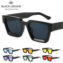 楽天B2WBLACK CROWN「Color Lens Square Sunglasses」ブラッククラウン カラーレンズ スクエア サングラス BC 色付き 眼鏡 アクセサリー ストリート モード ヒップホップ ファッション プレゼント ギフト メンズ アウトドア BBQ レジャー 夏 海