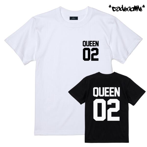 Rakuten - 【CODENAME / コードネーム】「”QUEEN” S/S T-Shirts Black/White」クイーン ナンバリング プリント クルー Tシャツ 半袖 T ブラック/ホワイト バックロゴ ストリート ルード カジュアル ユニセックス メンズ レディース ビッグサイズ オーバーサイズ