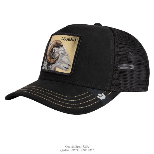 Goorin Bros. / グーリン ブラザーズ「Golden Legend VOID」レジェンド ブラック 黒 キャップ 帽子 メ..
