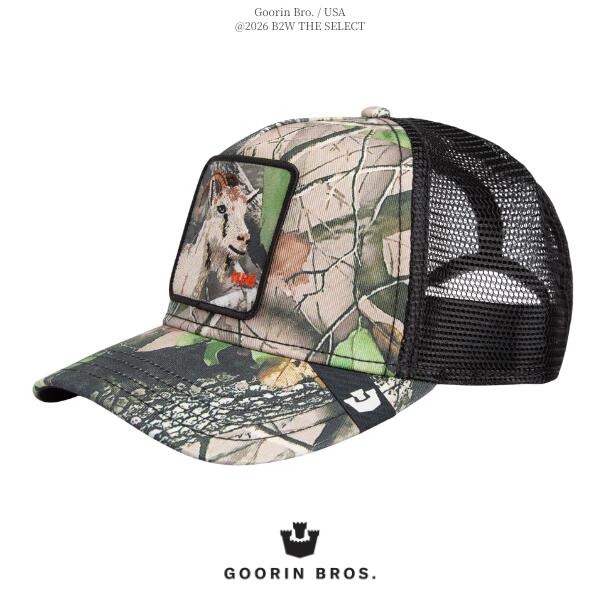 Rakuten - Goorin Bros. / グーリン ブラザーズ「Camouflage Goat」迷彩 カモフラージュ キャップ 帽子 メッシュキャップ 刺繍 ワッペン メンズ レディース 男女兼用 スポーツ アウトドア 旅行 ストリート プレゼント