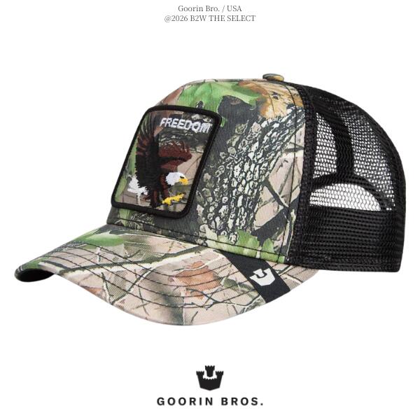 Rakuten - Goorin Bros. / グーリン ブラザーズ「Camouflage Eagle」迷彩 カモフラージュ キャップ 帽子 メッシュキャップ 刺繍 ワッペン メンズ レディース 男女兼用 スポーツ アウトドア 旅行 ストリート プレゼント