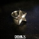 SALE ݌Ɍ DEMILY f~[ X^[O [STAR RING] SILVER Vo[ w Vo[ANZT[ Y/fB[X 