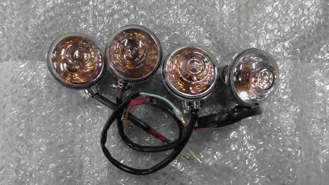 バイクパーツ　ビーノ4スト　FI　AY02-1002xxx　の　ウインカーセット　傷 *1656464904　【中古】【送料込】
