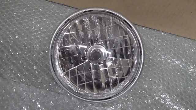 バイクパーツ　ジョルノ4スト　GIORNO　AF77　の　ヘッドライト　傷　 *1678157591　【中古】【送料込】