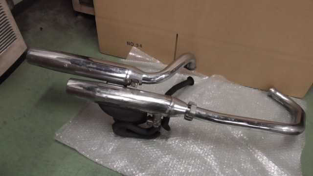 バイクパーツ　XV250ビラーゴ　3DM-001xxx　の　マフラー　傷 *1678843979　【中古】【送料込】