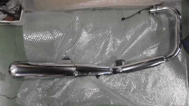 バイクパーツ　GB350　NC59-1002xxx　の マフラー　傷　凹み *1705455664　【中古】【送料込】