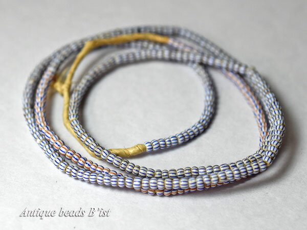 【1802】ANTQヴェネチアカンネッテ極小粒ビーズ一連B5【とんぼ玉】【ビーズ】【パーツ】【チェコビーズ】【骨董】【antiquebeads】【beads】【ベネチア】【アンティークビーズ】【ハンドメイド】