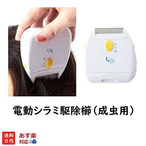 アタマジラミ（頭しらみ）薬剤を使わない電動シラミ駆除櫛　ライスプロ【子供/シラミ/卵/成虫/駆除/安全/安心】　プール通いを始めたらのサムネイル