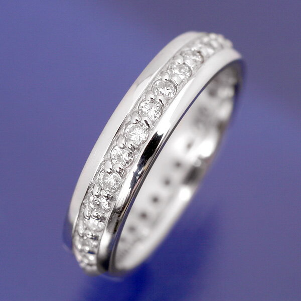 【出産祝い】ベビーリング【送料無料】【品質保証書】【代引手数料無料】指輪 人気 可愛い ギフト 誕生日 プレゼント ホワイトデー クリスマス・ダイヤモンド フルエタニティー・「Towa 永遠の絆」 エタニティ ダイヤ リング お祝い