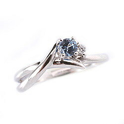 K10PG/WG ピンキーリング【送料無料】【品質保証書】【代引手数料無料】指輪 人気 可愛い ギフト 誕生日 プレゼント ホワイトデー クリスマス タンザナイ...