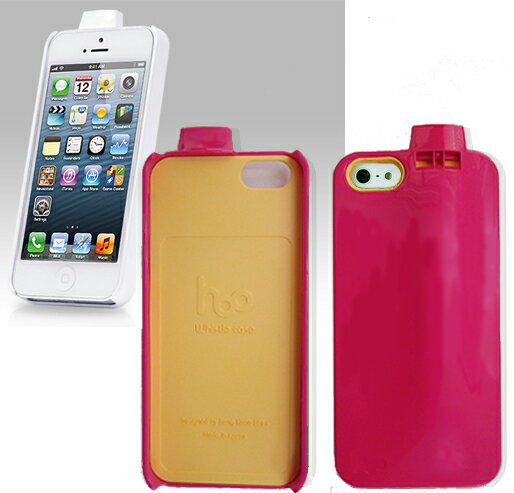 iPhoneケース 安全笛 iPhone5 5S SE対応 「HELPeee〜！ヘルピー」 エコラジ 地震 ...
