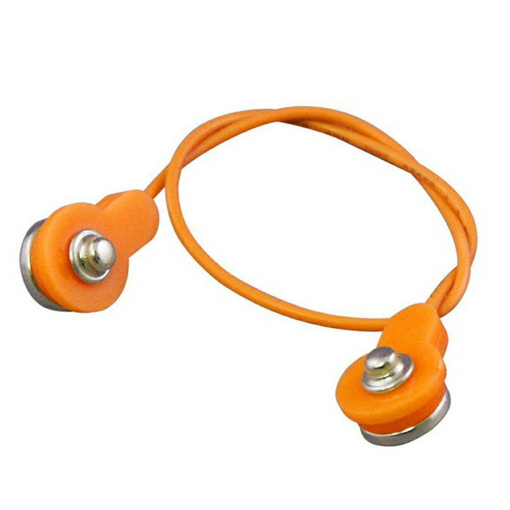  ジャンプワイヤー・オレンジ DS001J3A Snap Circuits Parts Replacement 8" Jumper Wire for Snap Circuits (Orange) Elenco