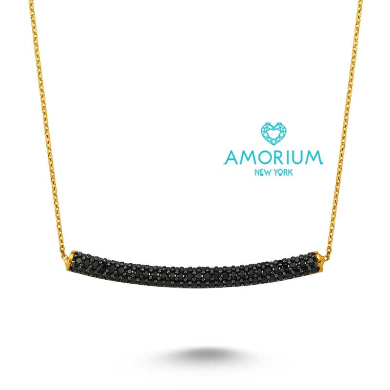 ネックレス ブラック ドレススタイル 輸入アクセサリー 結婚式 二次会 パーティー ドレスに似合う レディース 上品 ニューヨーク ブランド 大人の女性 プレゼ...