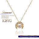 18金 ネックレス ダンシングストーン ダイヤモンド 18K K18 18金ネックレス 揺れる プレゼント 誕生日 女性 記念日 ギフト お祝い 彼女 嫁 妻 ...