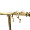 K18 ダイヤモンド ピアス 18金 ゴールド メンズ シンプル デザイン K18YG アクセサリー 男性 誕生日 誕生石 4月 贈り物 プレゼント ジュエリー...