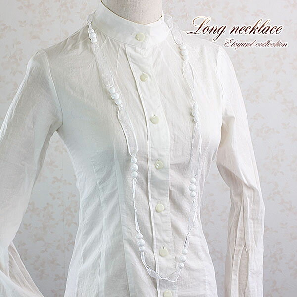 リボン ロングネックレス 結ぶ ネックレス 二連 一連 レディース 女子 女性 メール便送料無料 首飾り アクセサリー 長い ギフト プレゼント 贈り物 誕生日...