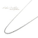 ステンレス チェーン ネックレス 50cm 長めメンズ mens men's 極細 あずきチェーン メール便 プチプラ 金属アレルギー対応 50 アレルギーフリ...