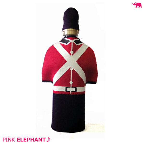 PINK ELEPHANT WINEBOTTLE COVERピンクエレファント ワインボトルカバーイギリス兵隊 5002014