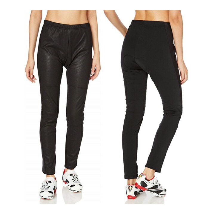 Wellcls レディース 冬用 防風 サイクルパンツ ゲルパッド付