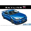 アオシマ 1/24 ニッサン BNR34 スカイラインGT-R V-spec2 '02