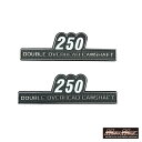 サイドカバーエンブレム 250 左右セット Z250 CB250 CBX CD250 CB250T FTR GB250 CB250N VT250 ホーク ホーネ...