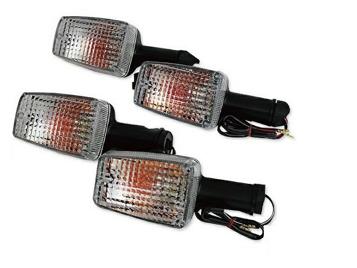 CB750F/CB1100F クリアーウインカー フロント/リア左右セットウィンカー