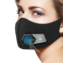 お買い物マラソンセール 電動ファン付マスク フィルター 換気口付きマスク 1セット 用 ひんやり 蒸れない 涼しい 冷感マスク男性 女性 ユニセックス 大人用