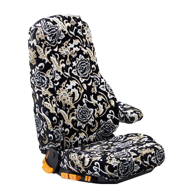 モンブランローズ 運転席 シートカバー ブラック自動車、トラック、金華山、低床車、レトロ、日野、ヒノ、マッドマックス