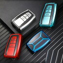 GWセール トヨタ専用 ロボケース TYPE B 3ボタン式 TPUソフト スマートキーケースプリウス クラウン C-HR RAV4 ランドクルーザープラド15...