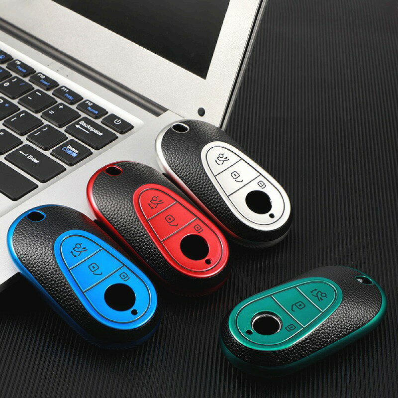 メルセデスベンツ専用 レザー調 TYPE C TPUソフト スマートキーケース Cクラス W206 S206 Sクラス W223..