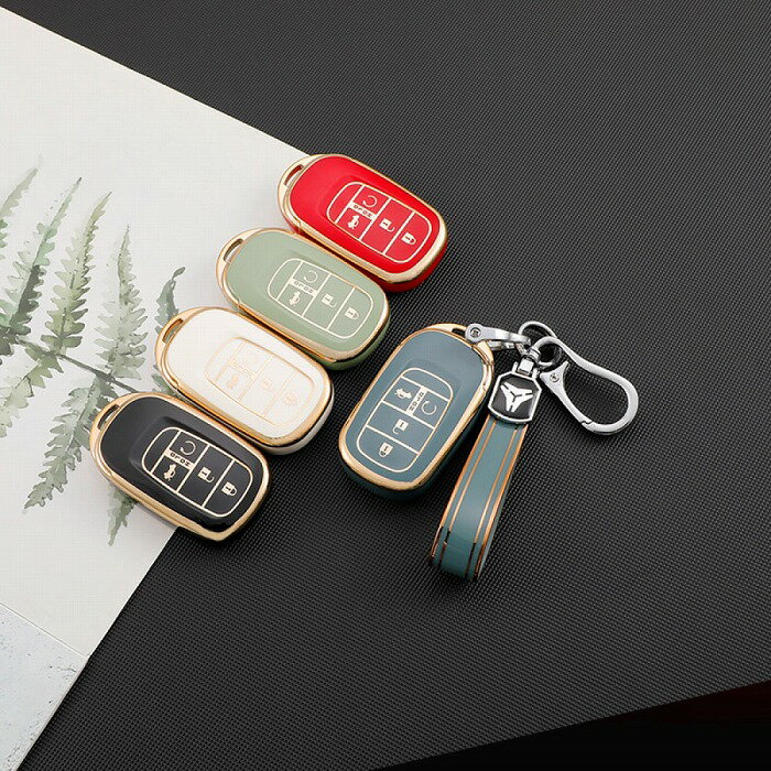 ホンダ専用 ゴールデンライン TYPE G TPUスマートキーケース 各色ヴェゼル シビック ステップワゴン ス..