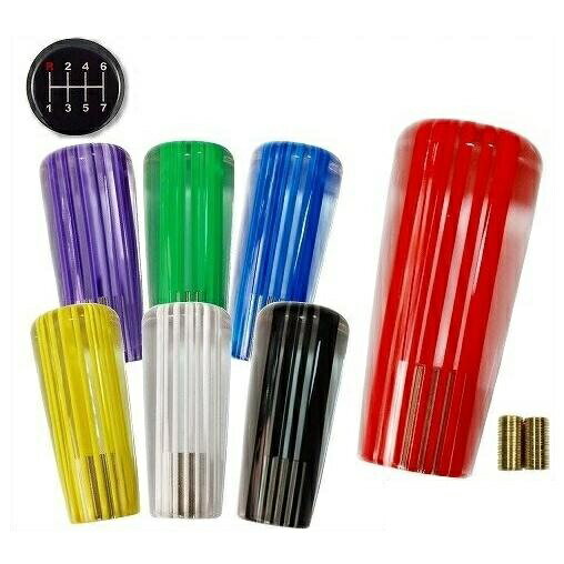 レトロ ストライプシフトノブ 100mm 各色 ふそう スーパーグレート日野 プロフィア いすゞ UD 久遠 クオン用自動車 アクセサリー シフトノブ 社外 トラック デコトラ シフトチェンジ ギアチェンジ ミッション車 AT車 MT車