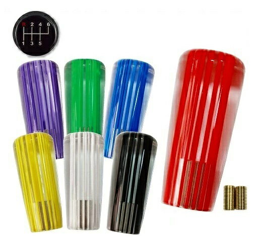 レトロ ストライプシフトノブ 100mm 各色 ふそう キャンター ベストワンファイター フルコンファイター いすゞ 07エルフのローキャブ用自動車 アクセサリー シフトノブ 社外 トラック デコトラ シフトチェンジ ギアチェンジ ミッション車 AT車 MT車