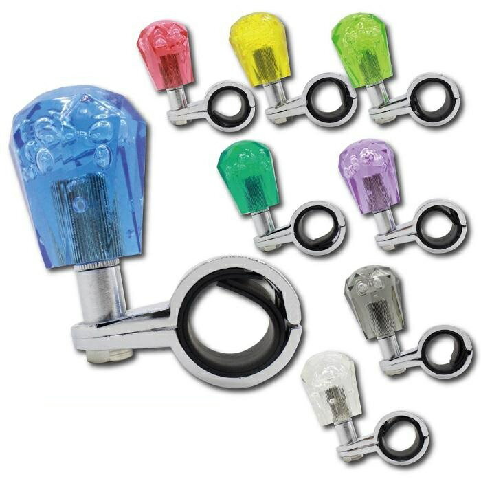 ハンドルスピンナー ダイヤカット 泡 ステアリング スピンナー ホイール シフトノブ プロフィア スーパ..