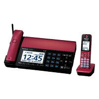 【送料無料】パナソニックKX-PD102DL-R【子機1台付】デジタルコードレス普通紙FAX「おたっくす」KX-PD102DL-R(ボルドーレッド)