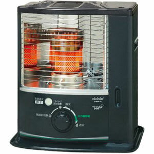 トヨトミ 石油ストーブ (木造6畳/コンクリート8畳まで) RS-S23F ブラック 電子点火ポンパ搭載機種 リビルト品のサムネイル