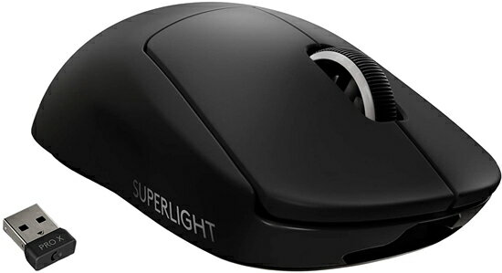 ロジクール PRO X SUPERLIGHT Wireless Gaming Mouse G-PPD-003WL-BK ブラック