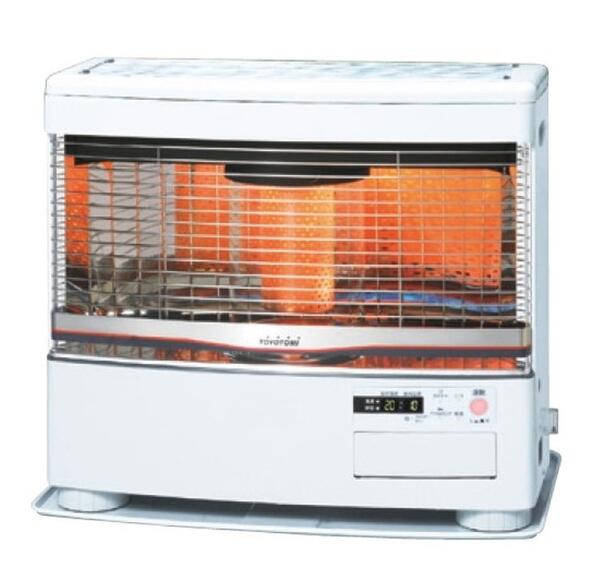 トヨトミ FR-V70N [FF式石油ストーブ 別置タンク式 (木造18畳/コンクリ29畳まで)] リビルト品