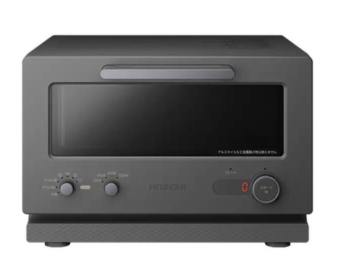 日立 2in1トースターレンジ チャコールグレー MRT-F100-H 