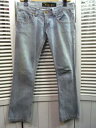 【blondy】★ブロンディ/ヴィンテージ加工 デニムパンツ 日本製 XSサイズ【中古】K030102900297T