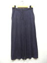 ZARA BASIC /ザラ ベーシック ★紺 /ネイビー スエード調ガウチョパンツ XSサイズ 【中古】K20HO-H4