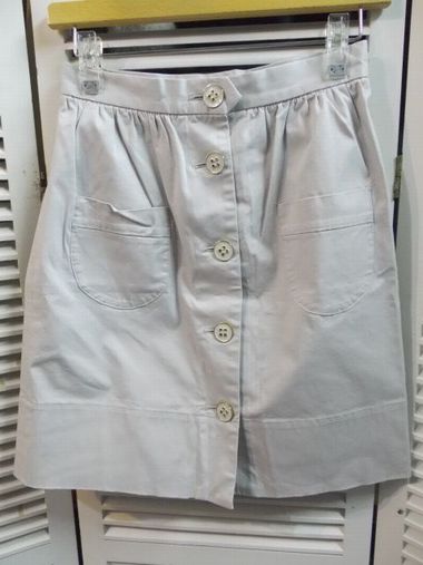 La Totalite★ラ トータリテ/スカート/グレー/日本製/W66cm/0サイズ【中古】K200908T