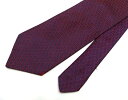 LANCEL /ランセル ★ネクタイ ネイビー×レッド柄 【中古】K230625T-10-HO
