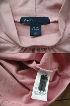 【GAP】ギャップ キッズ/子供 ピンク 長袖カットソー 110サイズ【中古】K020104900212