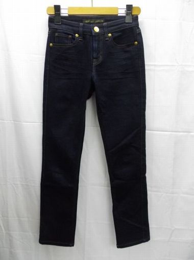 UNIQLO★ユニクロ/3Dフィットストレッチ/デニムパンツ/インディゴ/W56cm/W22サイズ【中古】K240314TK-01