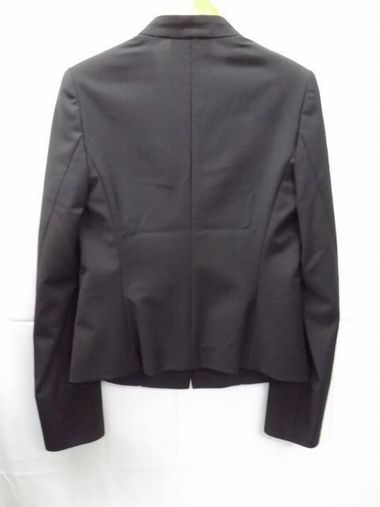 M-PREMIER★エムプルミエ/1Bジャケット＆スカート/セットアップ/春夏スーツ/ブラック/黒/日本製/34サイズ【中古】K240725TK-12